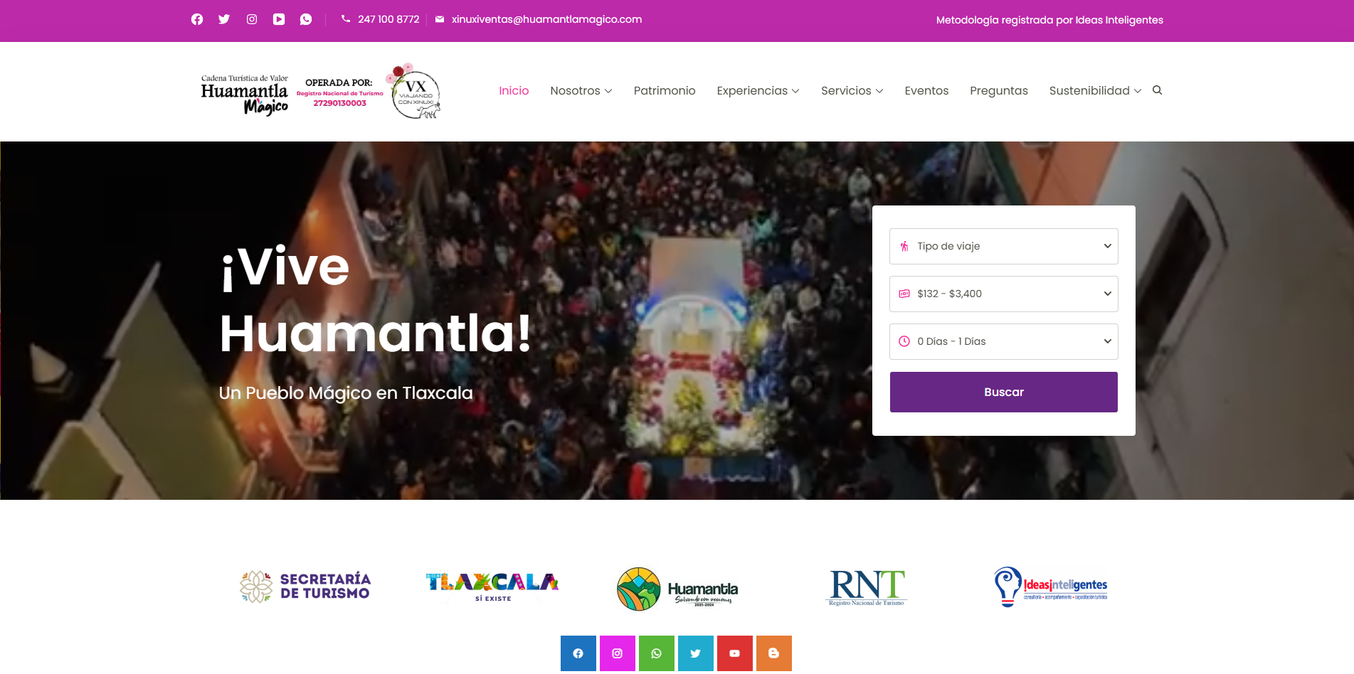 Huamantla, Tlaxcala - Desarrollo de Producto Caso de éxito Huamantla, Tlaxcala - Proyecto turístico en México